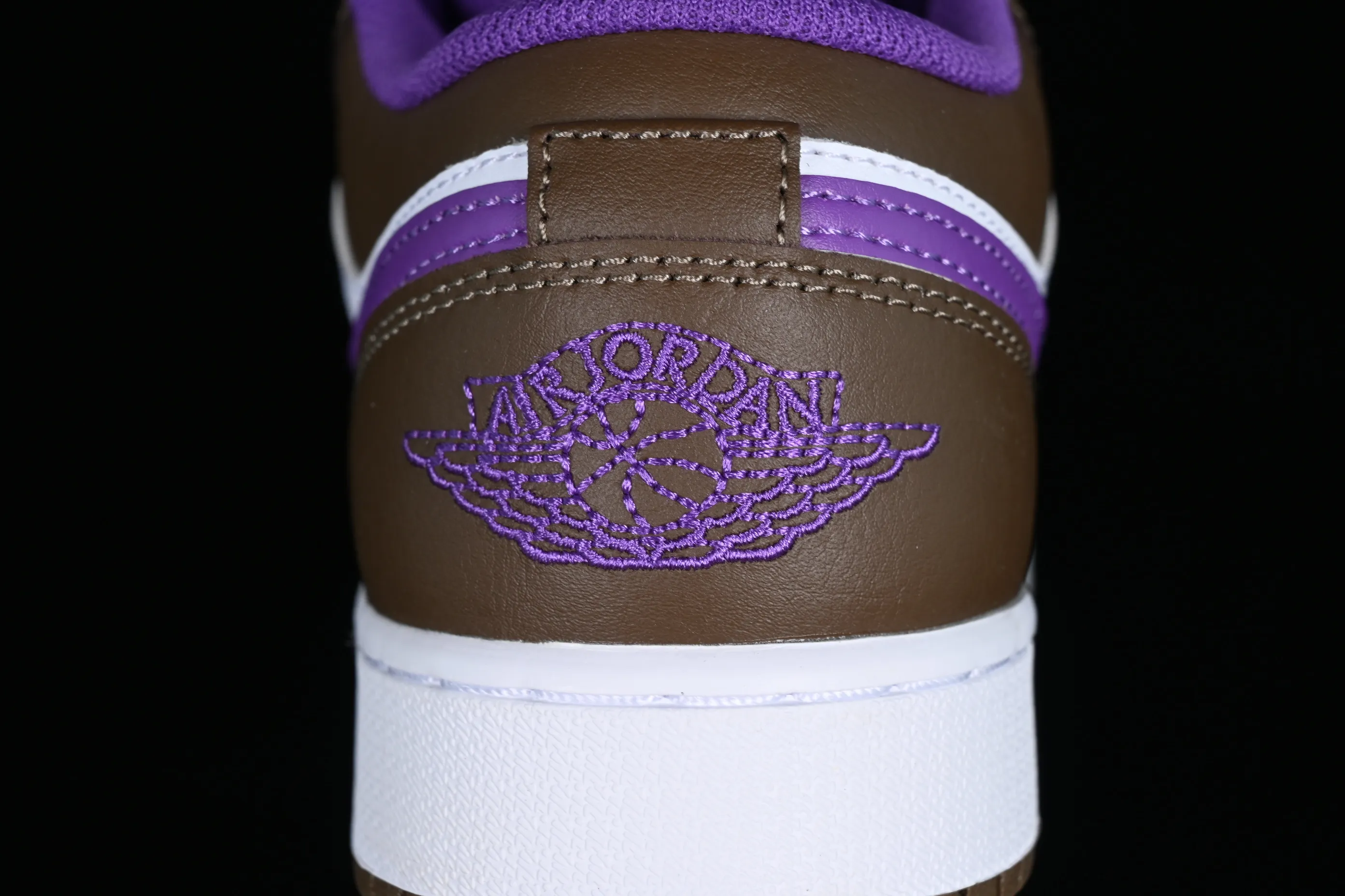 All categories Air Jordan Jordan series basketball shoes Air Jordan 1 Low G version pure original Air Jordan 1 Low "Palomino" AJ1 Joe 1 Mocha Purple Low-top cultural basketball shoes 553560-215